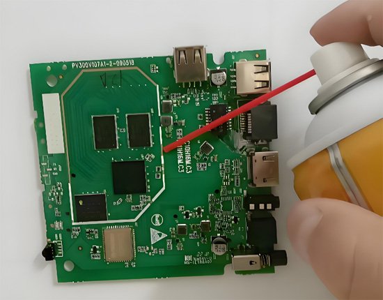 clean a PCB clean a PCB